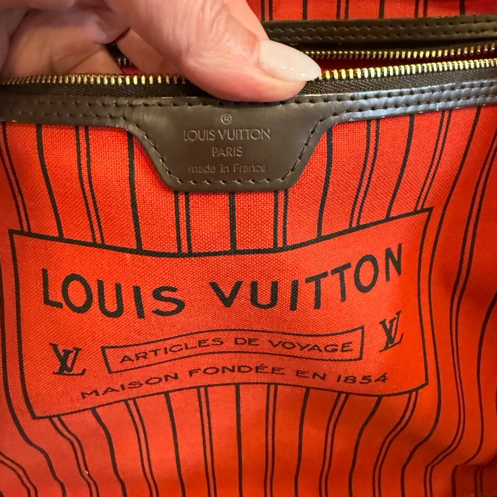 ๐ฅ Louis Vuitton Neverfull GM Damien Ebene Canvas - Picture 13 of 16